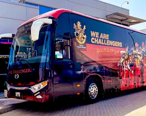 IPL Team Buses: More Than Just Transport - A Glimpse Inside | SKIL Cabs